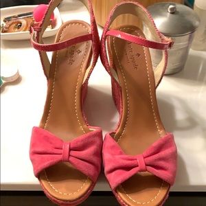 Kate Spade wedge heels